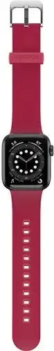 Top Rated Otterbox Apple Watch Silicone Strap (Red)  Last Few Pieces!