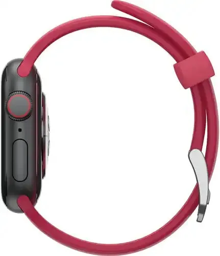 Top Rated Otterbox Apple Watch Silicone Strap (Red)  Last Few Pieces!