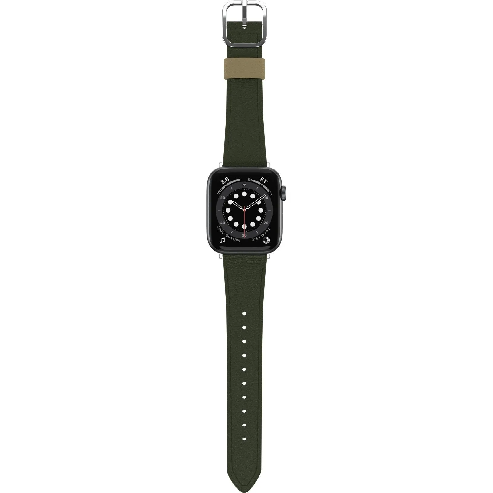 Top Rated Otterbox Apple Watch Symmetry Cactus Leather Strap (Green)  Stylish & Comfortable