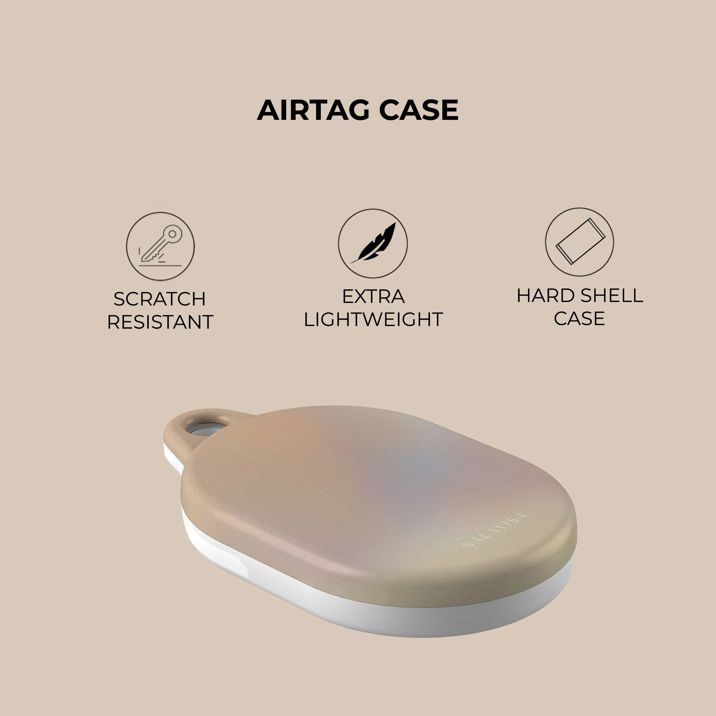 Top Rated Peach Glow AirTag Holder  Almost Sold Out!