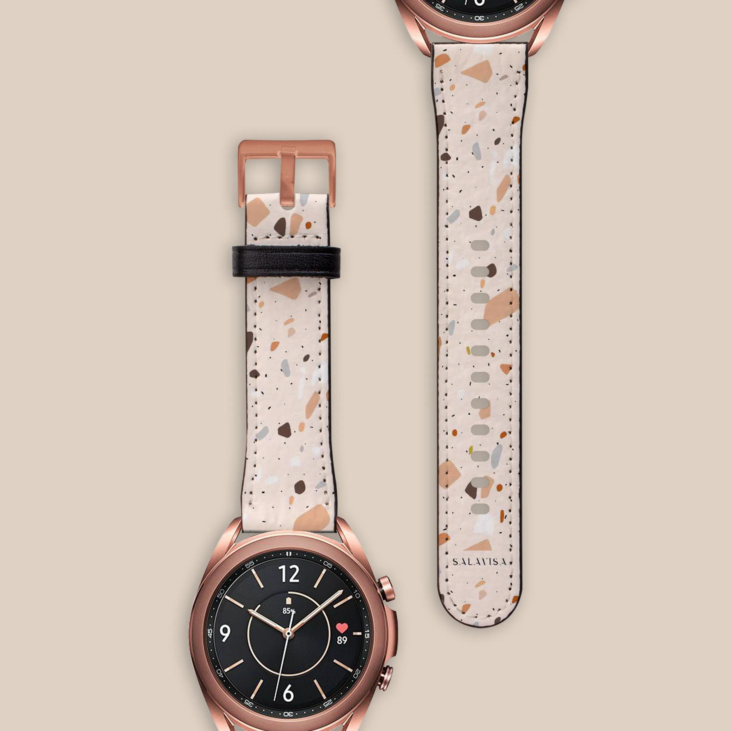 Top Rated Pink Terrazzo Wonderland Galaxy Watch Band  Almost Gone!