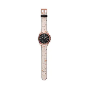 Top Rated Pink Terrazzo Wonderland Galaxy Watch Band  Almost Gone!
