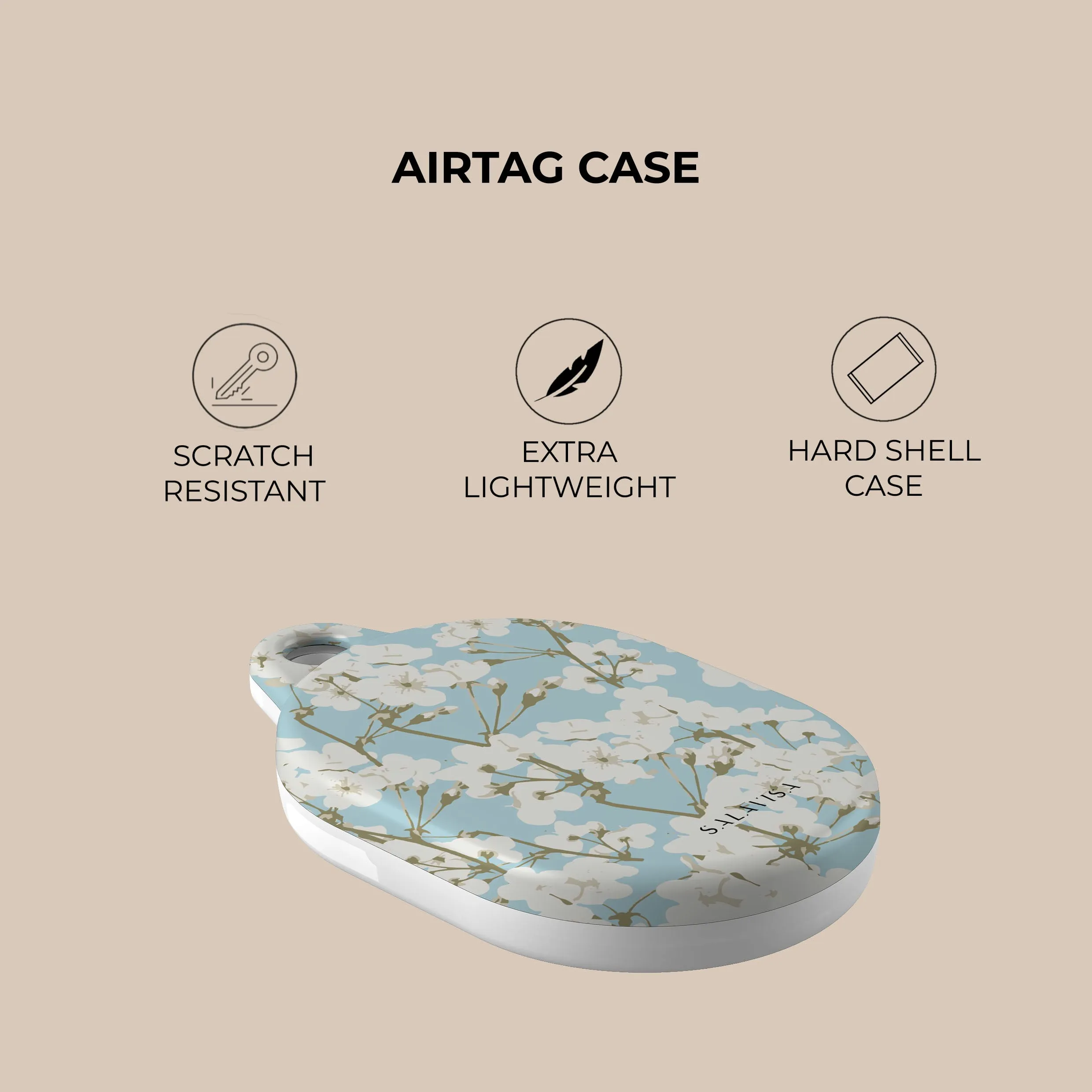 Top Rated Spring Apple Flower AirTag Holder  Dont Miss Out!
