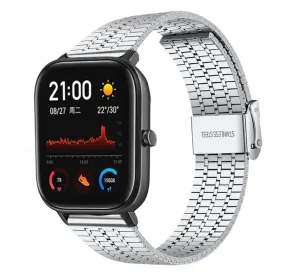 Top Rated Xiaomi Amazfit GTS Fine Steel Strap (Silver)  Ends Soon!
