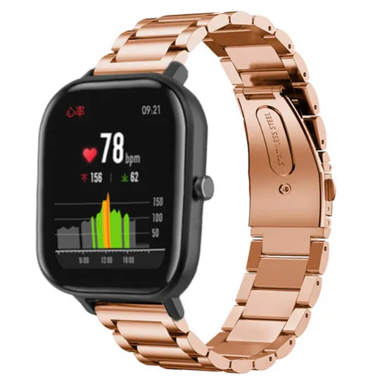 Top Rated Xiaomi Amazfit GTS Link Strap (Rose Gold)  Today Only!
