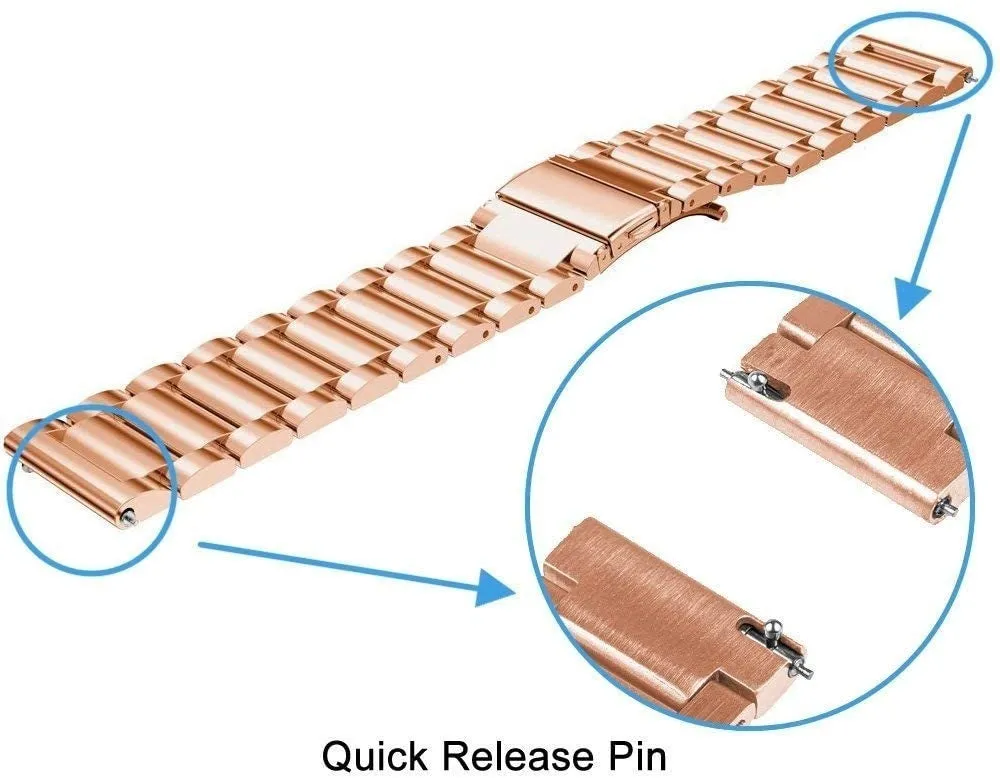 Top Rated Xiaomi Amazfit GTS Link Strap (Rose Gold)  Today Only!
