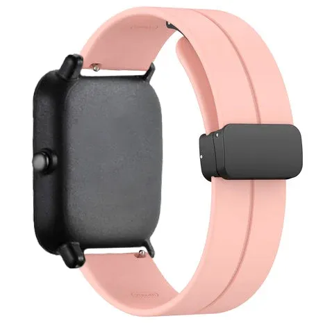 Top Rated Xiaomi Amazfit GTS Silicone Strap D-Buckle (Pink)  Last Few Pieces!