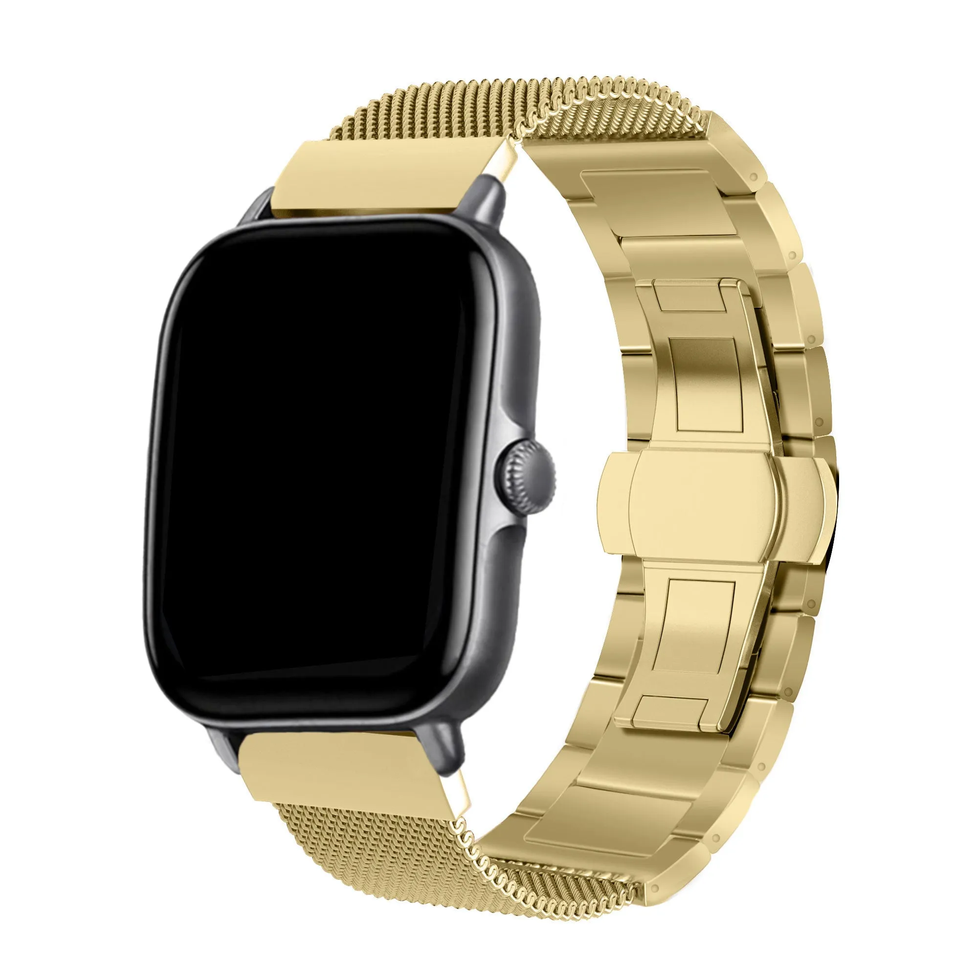 Top Rated Xiaomi Amazfit GTS Steel/Milanese Strap (Gold)  Going Fast!