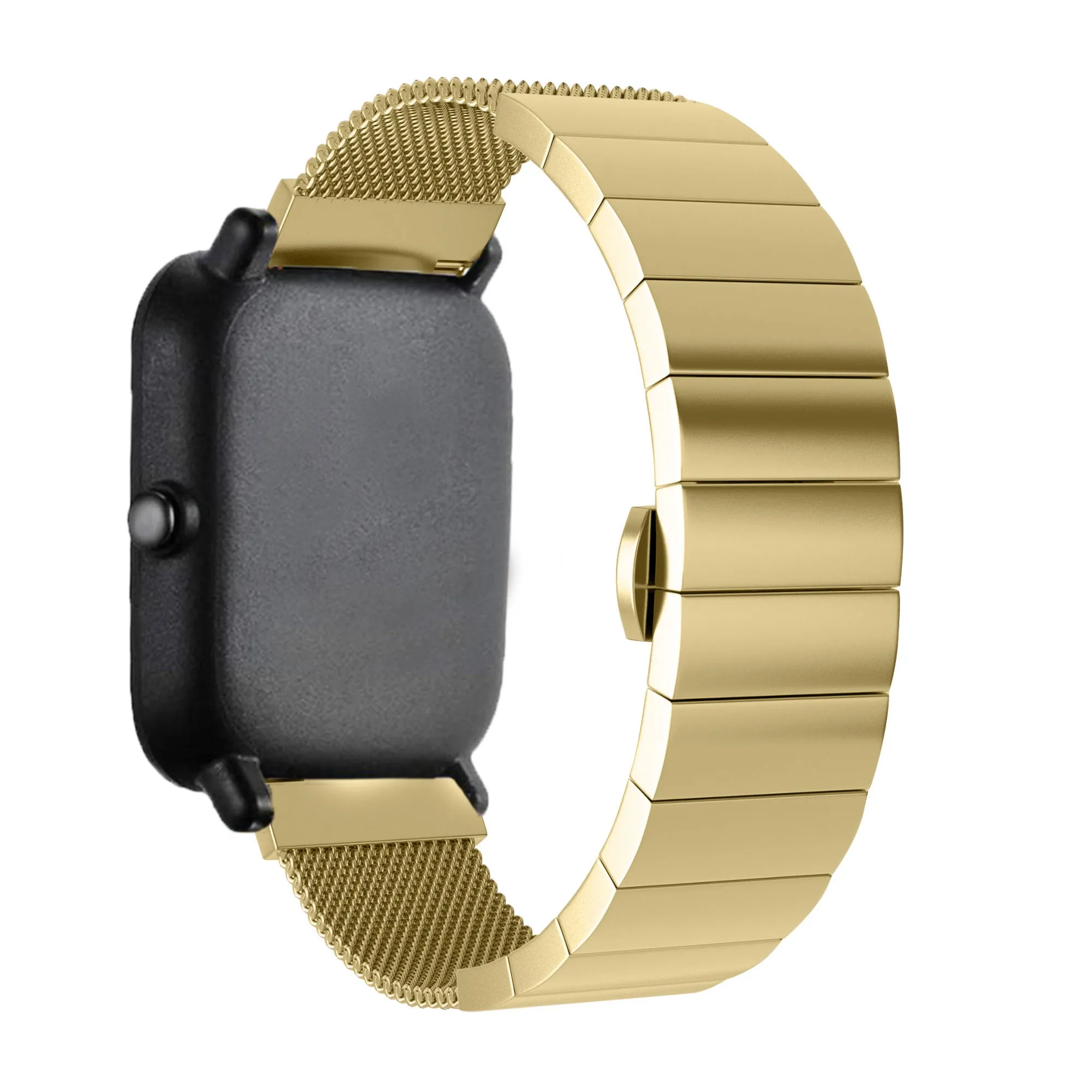 Top Rated Xiaomi Amazfit GTS Steel/Milanese Strap (Gold)  Going Fast!