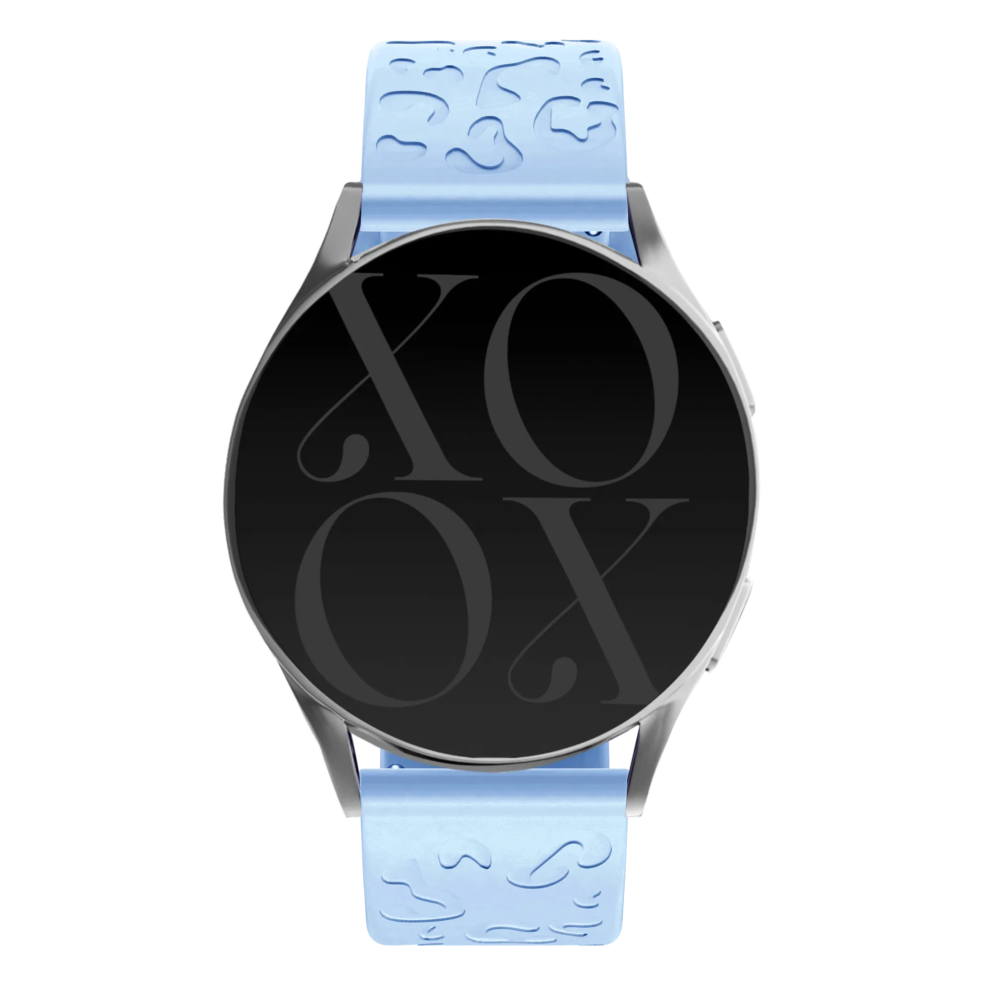 Top Rated xoxo Wildhearts Amazfit GTS 2 Silicone Strap Leopard Print (Light Blue)  Ends Soon!