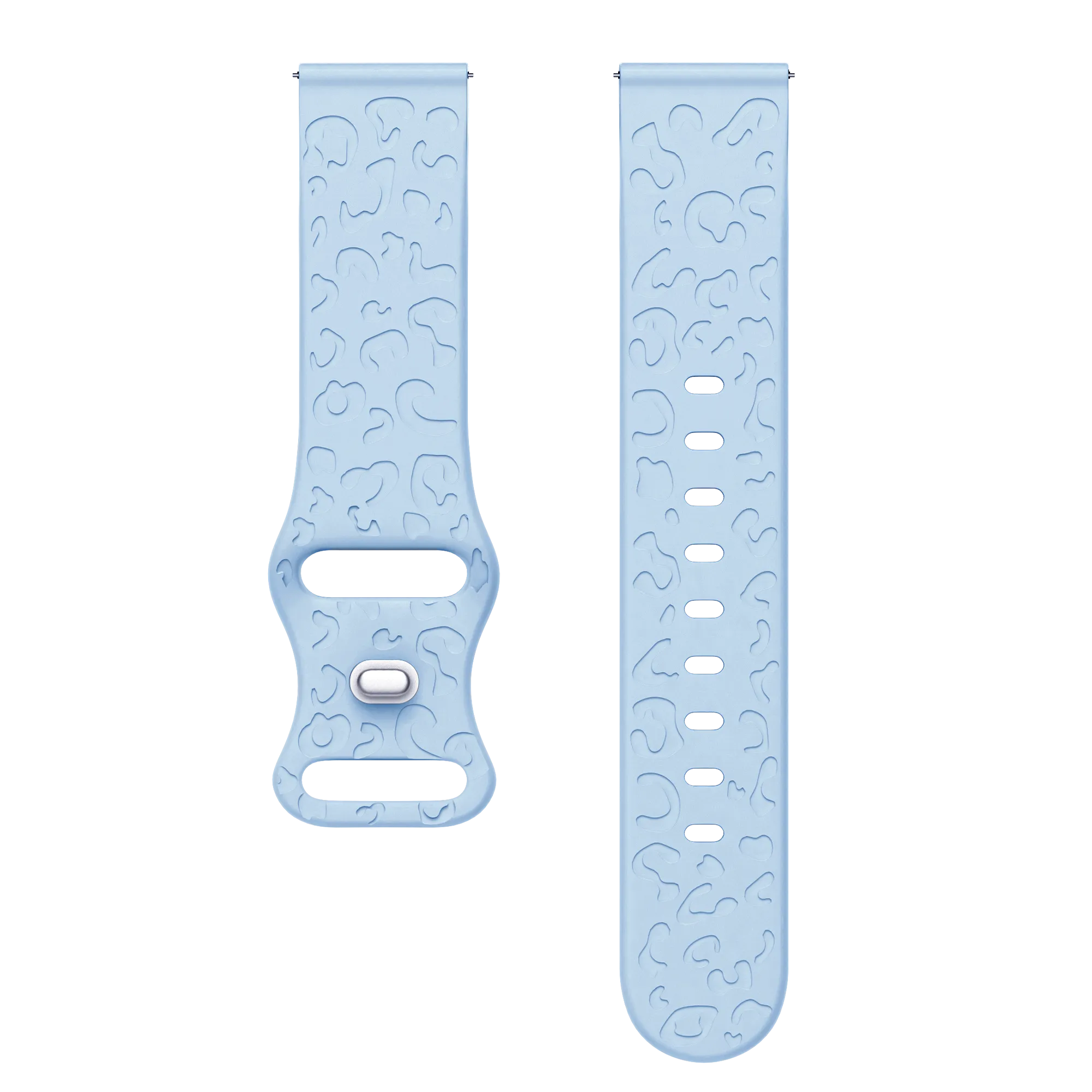 Top Rated xoxo Wildhearts Amazfit GTS 2 Silicone Strap Leopard Print (Light Blue)  Ends Soon!