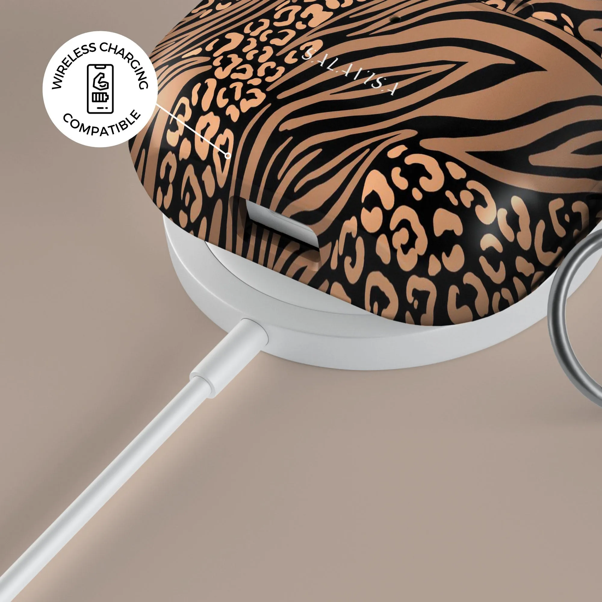 Top Rated Zebra Leopard AirPods Case  Last Few Pieces!