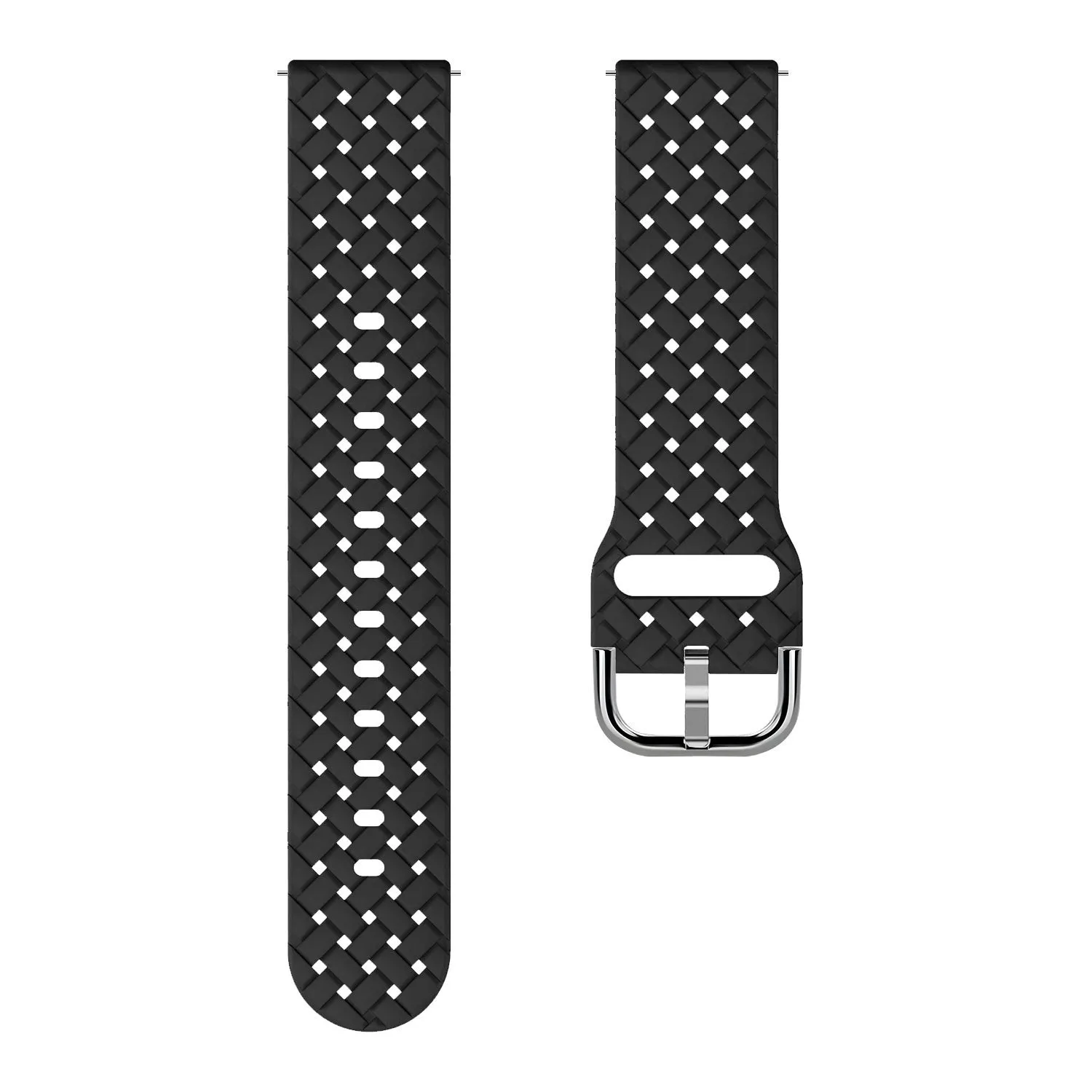 Trending Now Amazfit GTS 2 Braided Silicone Strap (Black)  Today Only!