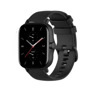 Trending Now Amazfit GTS 2 Premium Silicone Strap (Black)  Last Chance!