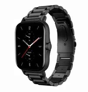 Trending Now Amazfit GTS 2 Steel Strap (Black)  Dont Miss Out!