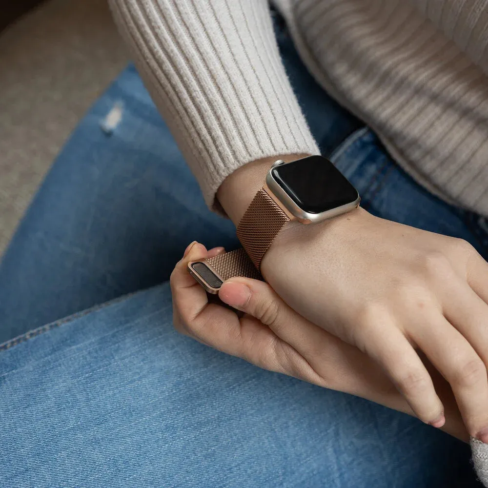 Trending Now Apple Watch Milanese Strap (Ros)  Last Few Pieces!