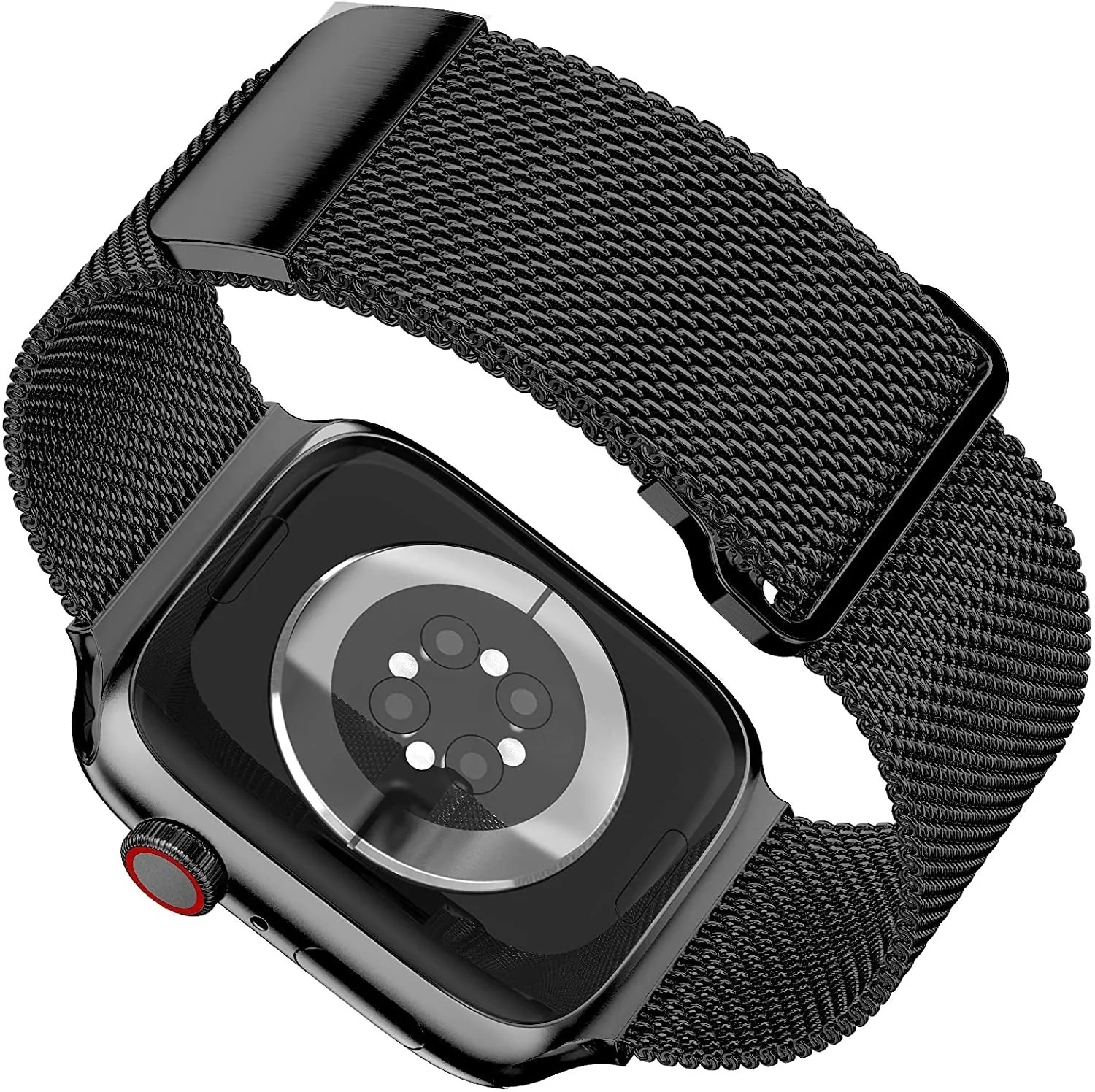 Trending Now Apple Watch Milanese Strap with Buckle (Black)  Almost Gone!