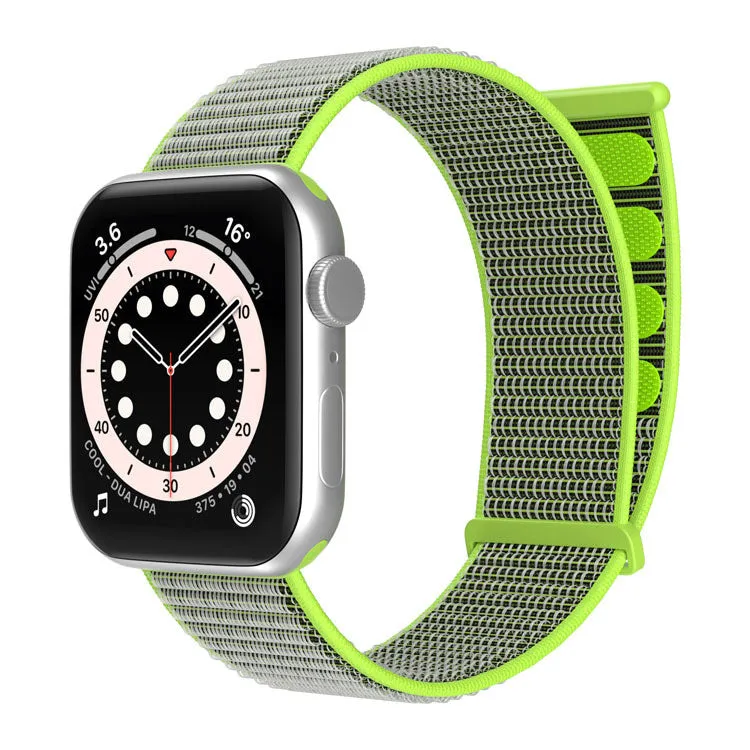 Trending Now Apple Watch Nylon Loop Strap (Fluorescent)  Dont Miss Out!