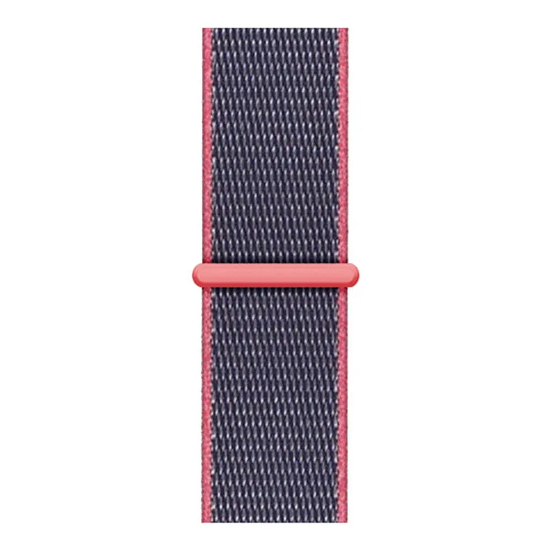 Trending Now Apple Watch Nylon Strap (Pink/Indigo)  Dont Miss Out!