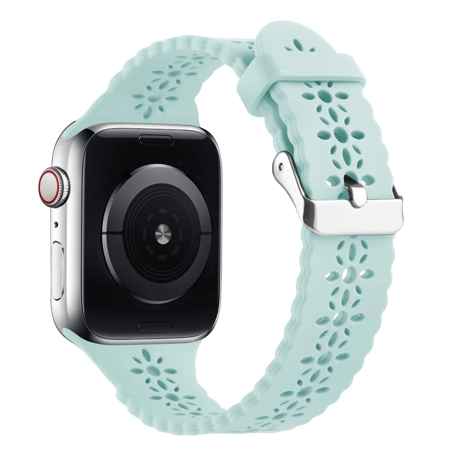 Trending Now Apple Watch Patterned Silicone Strap (Ocean Green)  Almost Gone!