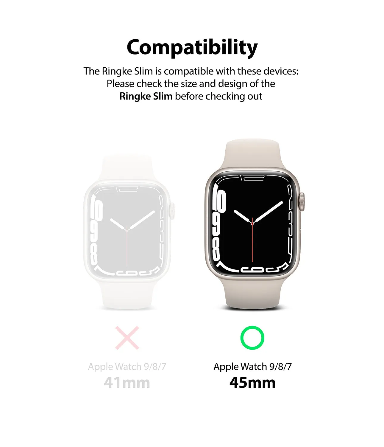 Trending Now Apple Watch Series (45mm) Case | Slim  Limited Stock!