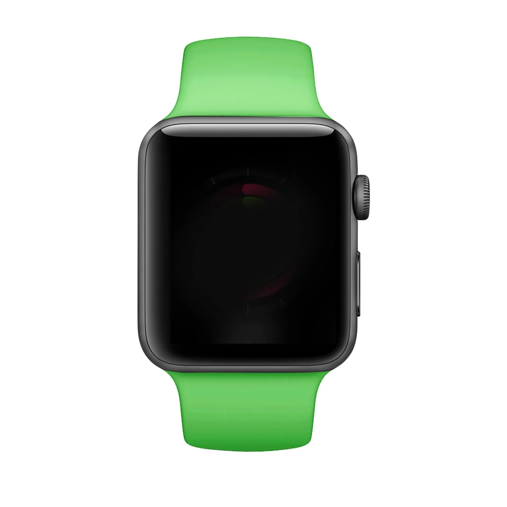 Trending Now Apple Watch Silicone Strap with Buckle (Green)  Limited Stock!