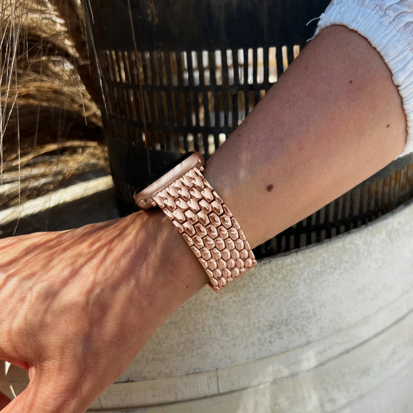 Trending Now Apple Watch Steel Strap Dragon (Rose Gold)  Limited Release!