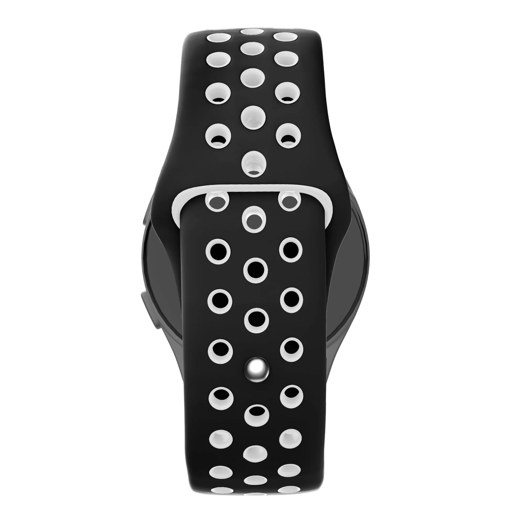 Trending Now Bandz Amazfit GTS 2 Sport Strap 'Deluxe' (Black/White)  Stylish & Comfortable