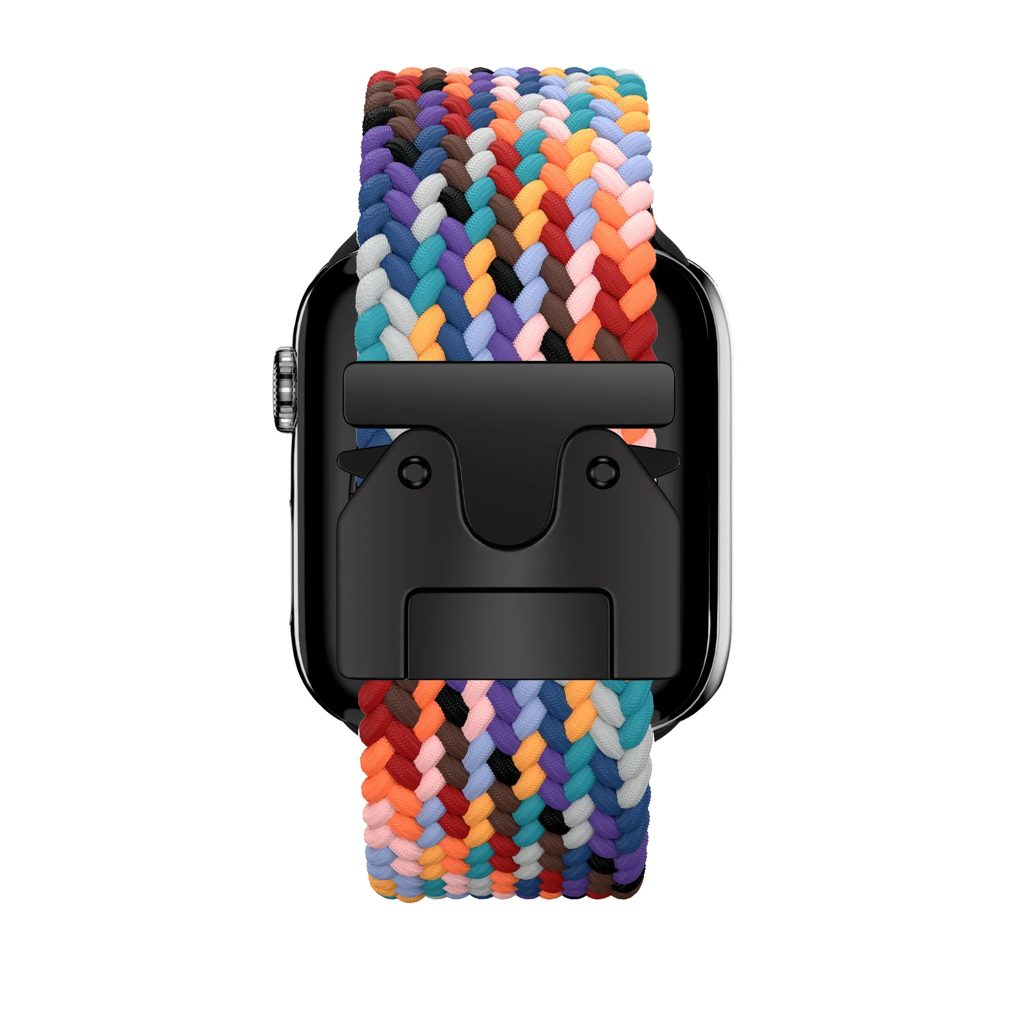 Trending Now Bandz Apple Watch Braided Nylon Strap with P-Buckle (Rainbow)  Almost Sold Out!