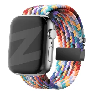 Trending Now Bandz Apple Watch Braided Nylon Strap with P-Buckle (Rainbow)  Almost Sold Out!