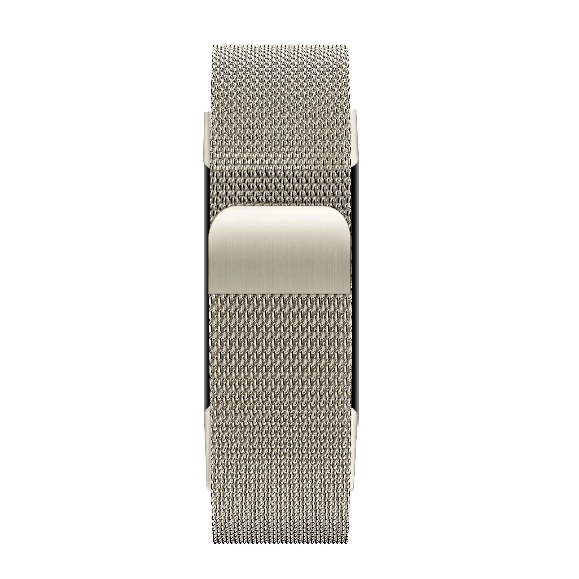 Trending Now Bandz Fitbit Charge 6 Milanese Loop Strap (Champagne)  Today Only!