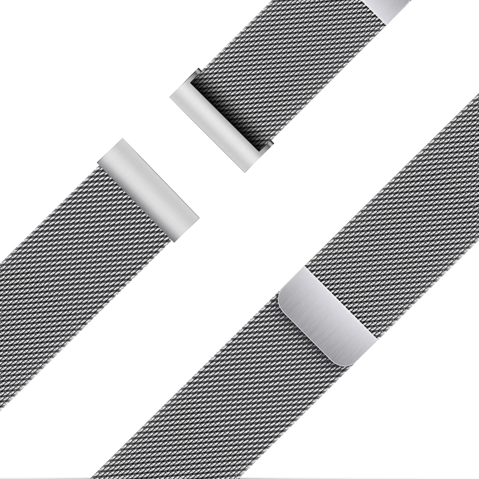 Trending Now Bandz Huawei Watch 4 (Pro) Milanese Loop Strap (Silver)  Almost Gone!