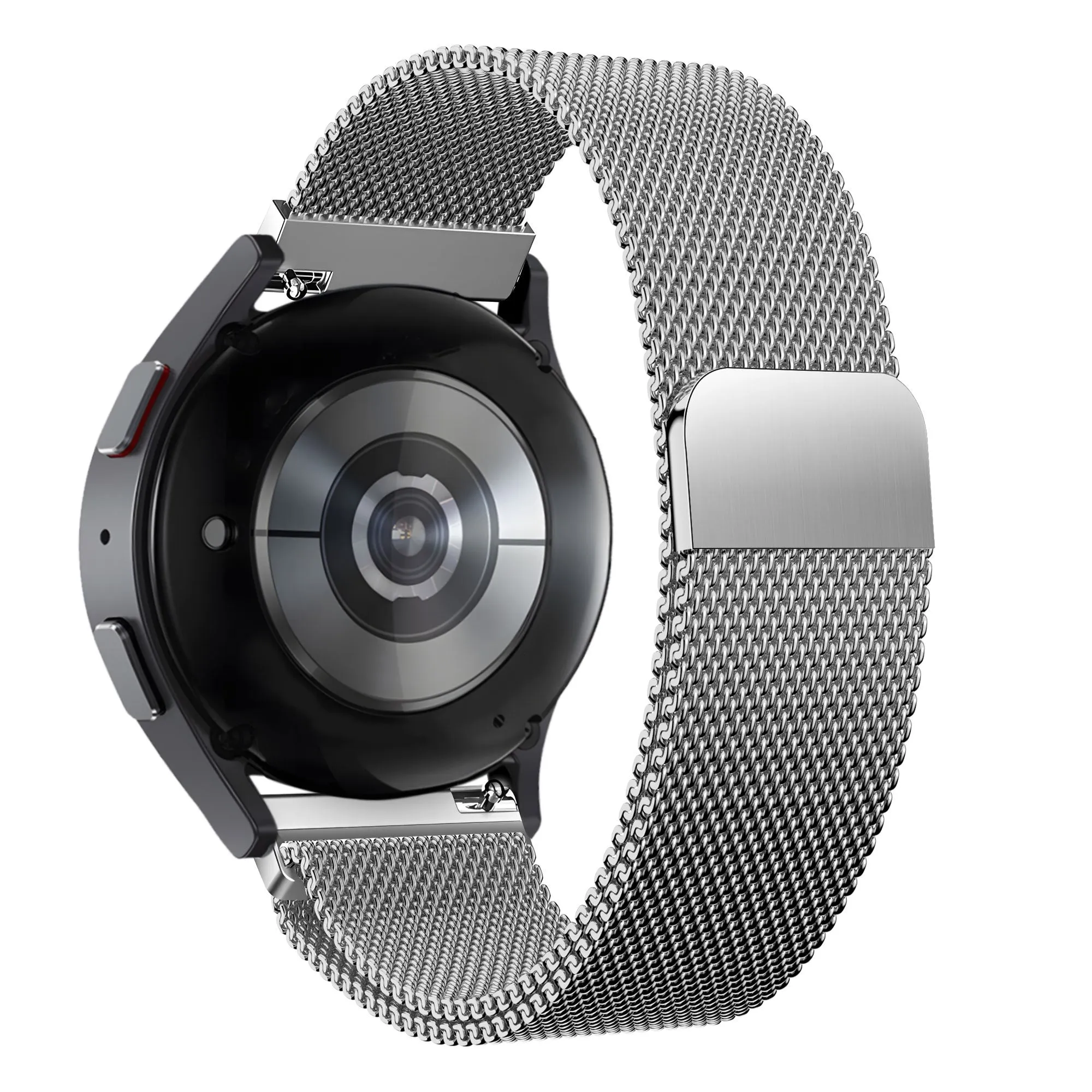 Trending Now Bandz Huawei Watch 4 (Pro) Milanese Loop Strap (Silver)  Almost Gone!