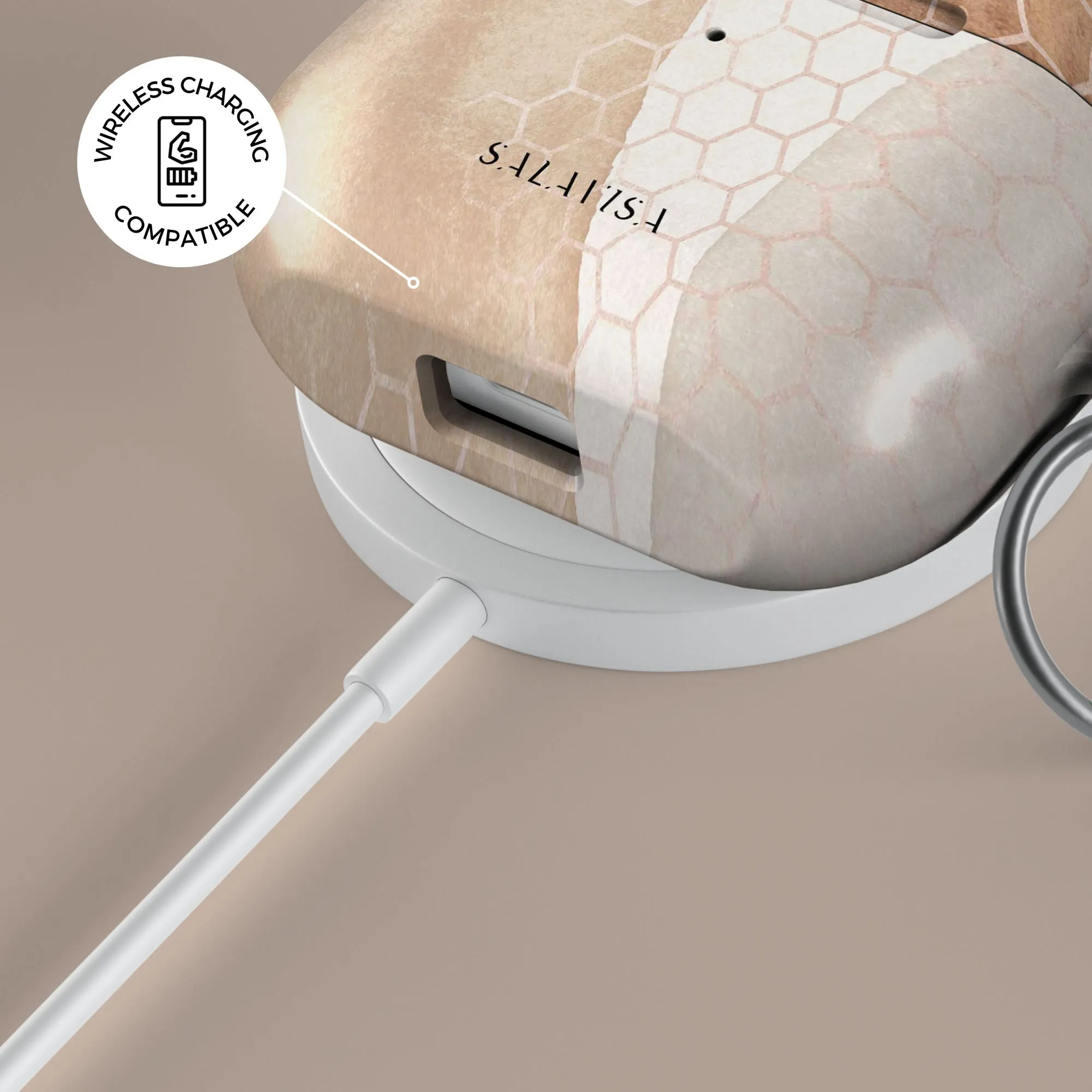Trending Now Beige Aesthetic AirPods Case  Limited Release!