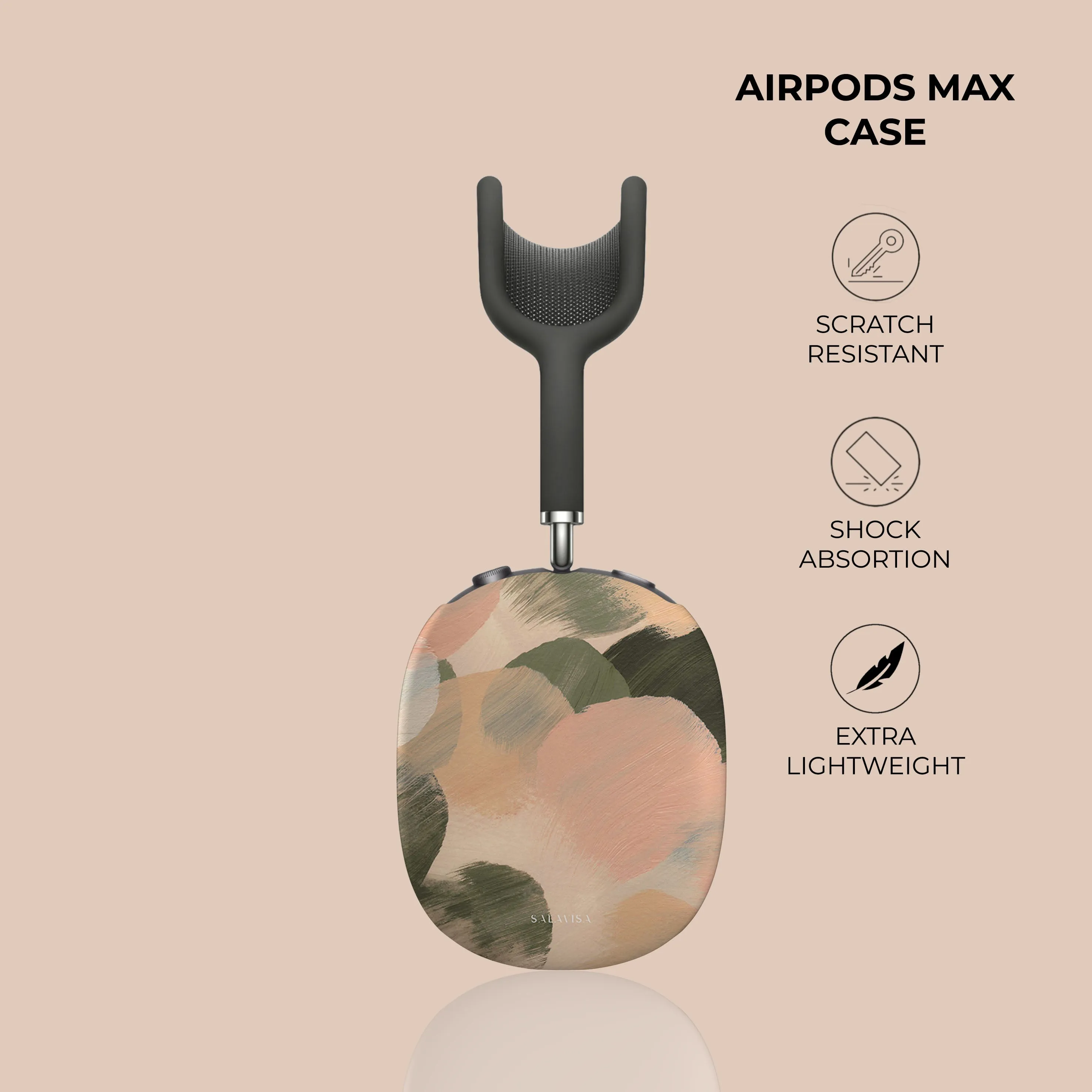 Trending Now Beige Minimalistic AirPods Max Case  Limited Release!