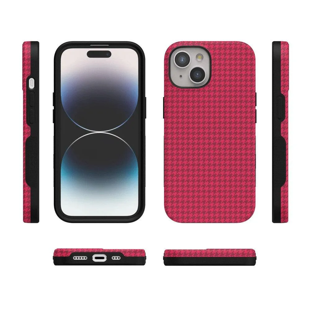 Trending Now Best Dressed | Red Houndstooth Case  Stylish & Comfortable