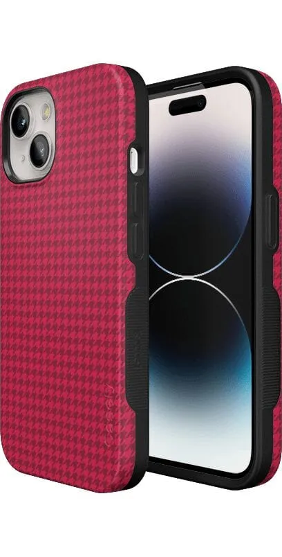 Trending Now Best Dressed | Red Houndstooth Case  Stylish & Comfortable