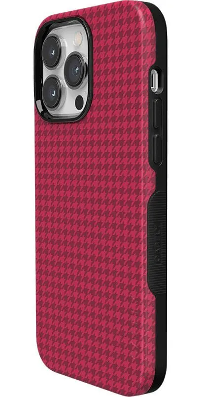 Trending Now Best Dressed | Red Houndstooth Case  Stylish & Comfortable