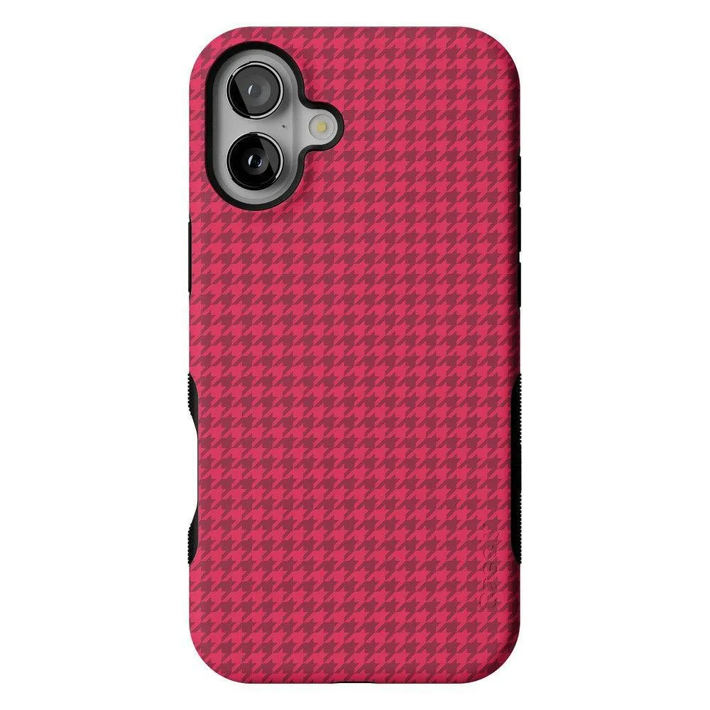 Trending Now Best Dressed | Red Houndstooth Case  Stylish & Comfortable