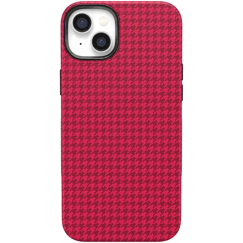 Trending Now Best Dressed | Red Houndstooth Case  Stylish & Comfortable