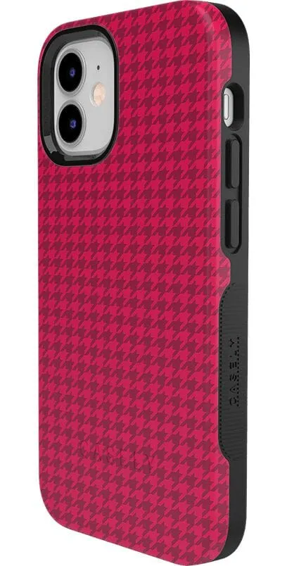 Trending Now Best Dressed | Red Houndstooth Case  Stylish & Comfortable