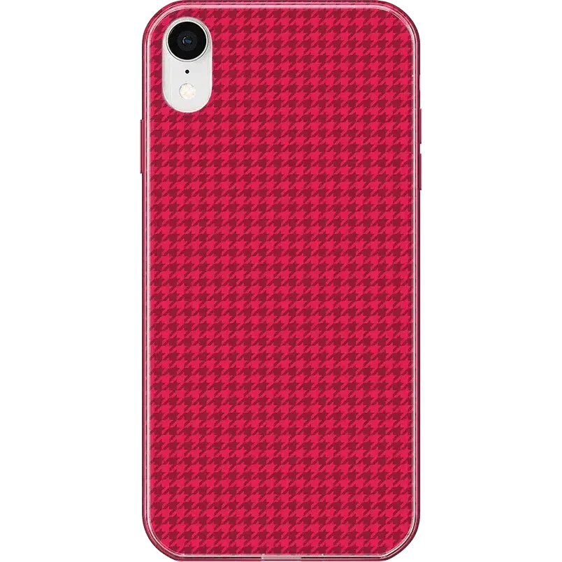 Trending Now Best Dressed | Red Houndstooth Case  Stylish & Comfortable