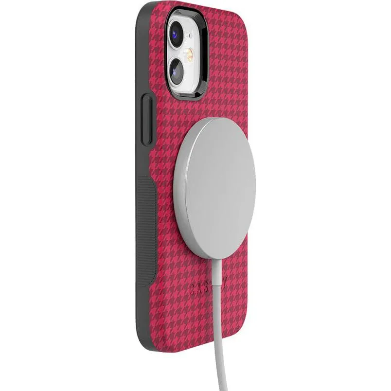 Trending Now Best Dressed | Red Houndstooth Case  Stylish & Comfortable