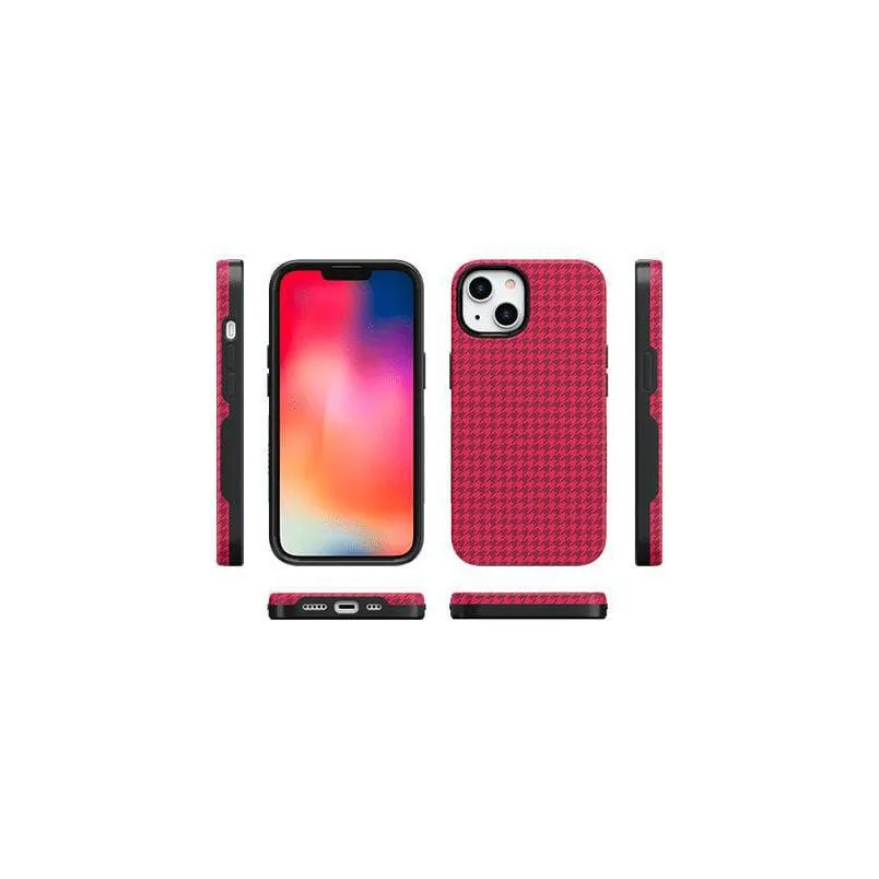 Trending Now Best Dressed | Red Houndstooth Case  Stylish & Comfortable