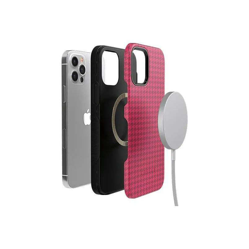 Trending Now Best Dressed | Red Houndstooth Case  Stylish & Comfortable