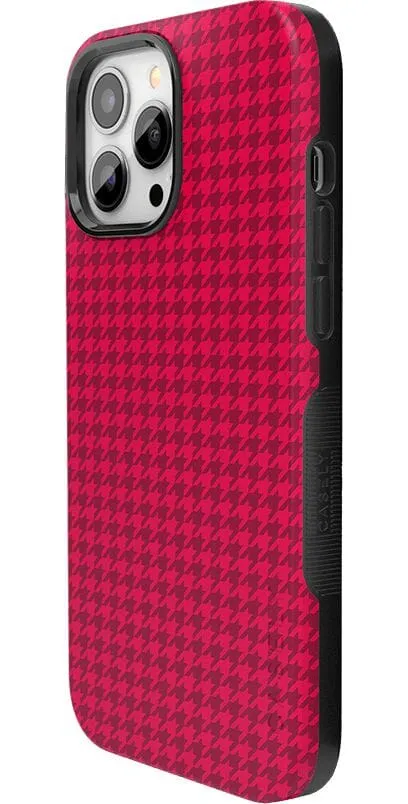 Trending Now Best Dressed | Red Houndstooth Case  Stylish & Comfortable