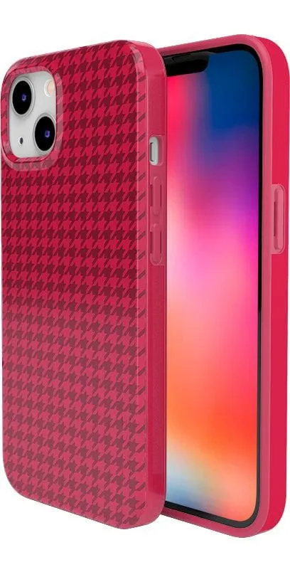 Trending Now Best Dressed | Red Houndstooth Case  Stylish & Comfortable