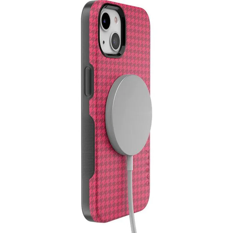 Trending Now Best Dressed | Red Houndstooth Case  Stylish & Comfortable
