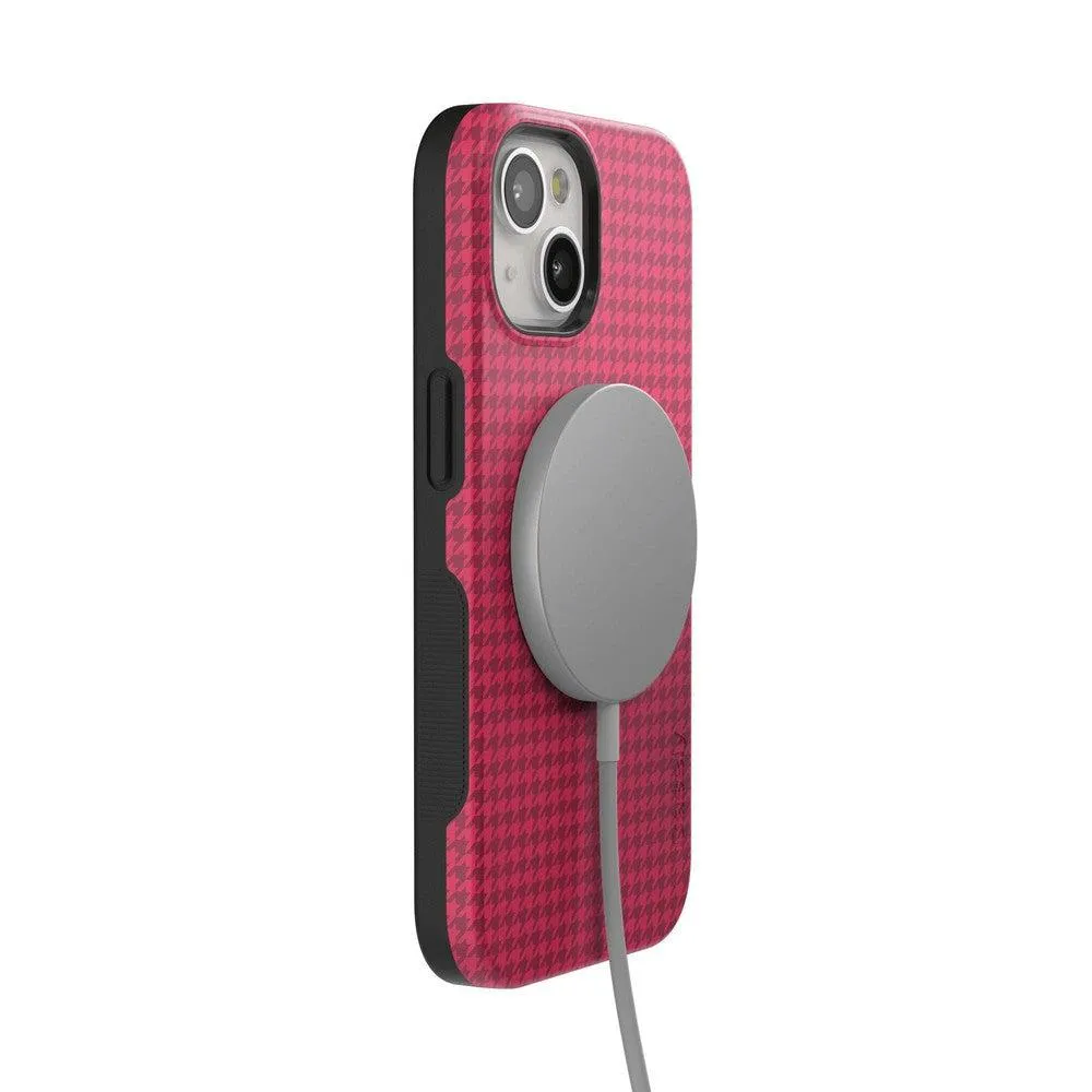 Trending Now Best Dressed | Red Houndstooth Case  Stylish & Comfortable