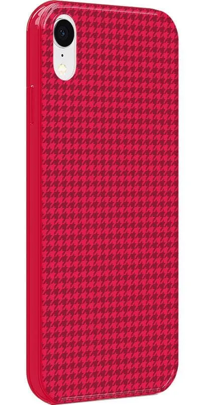 Trending Now Best Dressed | Red Houndstooth Case  Stylish & Comfortable